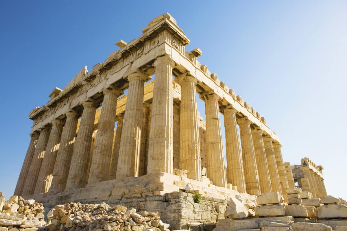 parthenon on acropolis