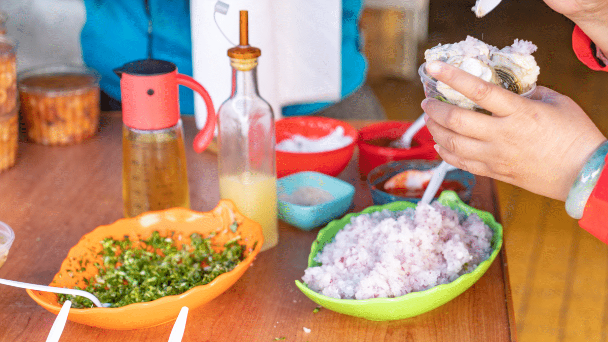 Préparation d'un repas traditionnel à Chiloé