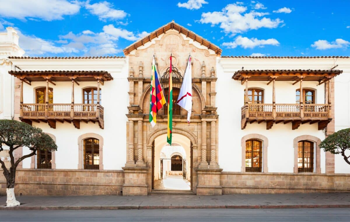 La Casa de la Libertad à Sucre, symbole de l'indépendance bolivienne