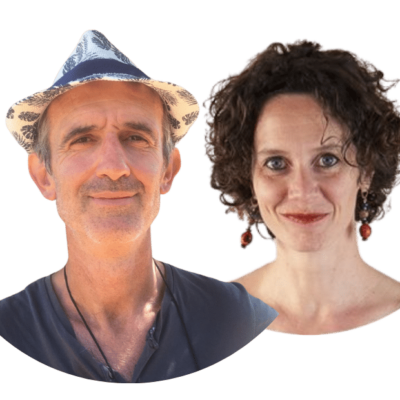 Portrait de Leo Rescigno et Dorothée, duo passionné à la tête des voyages musicaux en Sardaigne.